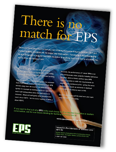 EPS expanded polystyrene airpop fire safety campaign