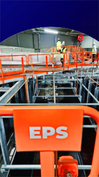 Expanded Polystyrene (EPS) ontainers at Site Zero