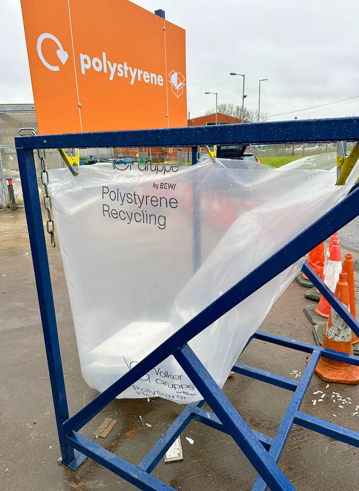 Volker Gruppe by BEWI find Innovative Solutions to Drive EPS expanded polystyrene Collection and Recycling in Scotland